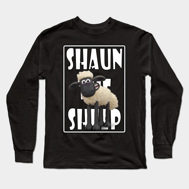 SHAUN Long Sleeve T-Shirt by hackercyberattackactivity